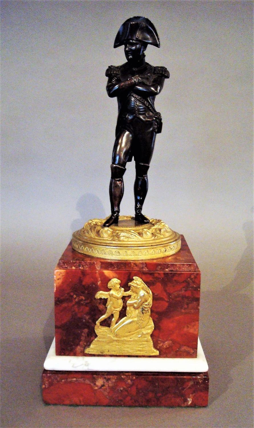 19th bronze statue of Napoleon Bonaparte