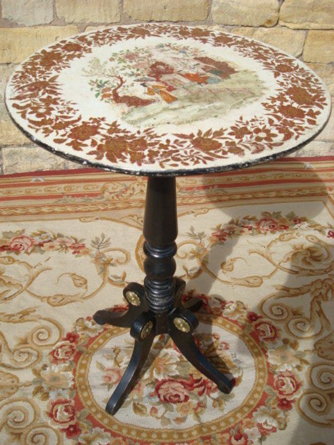 Regency round occasional table