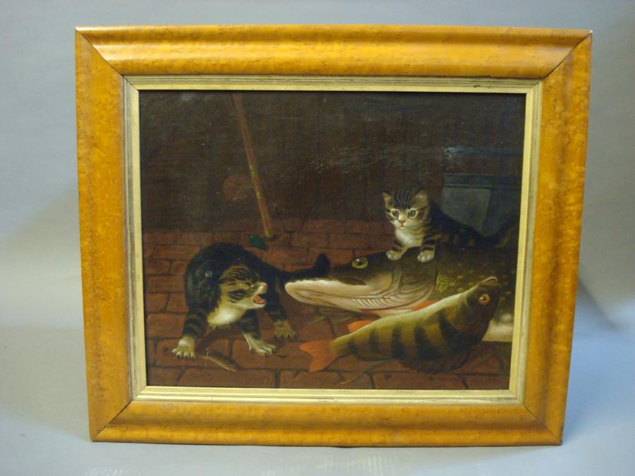 C19th oil painting