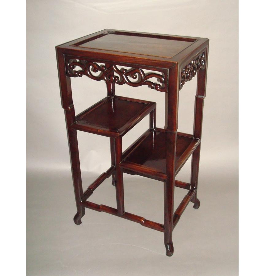 19th century Chinese Hongmu stand/table