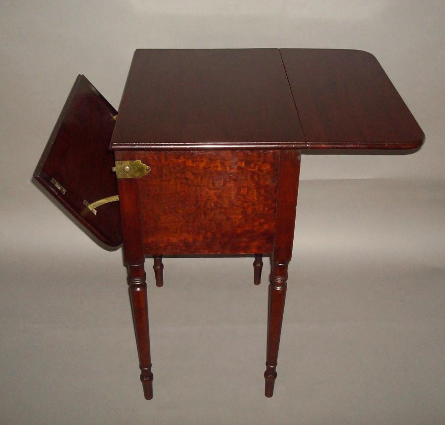 Regency mahogany deception table