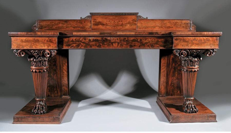 Regency Mahogany Side Table