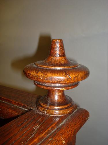 19th Century Oak Hall Stand