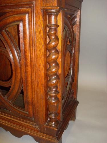 19th Century Oak Hall Stand