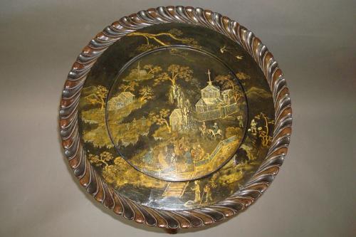 Regency tripod occasional table