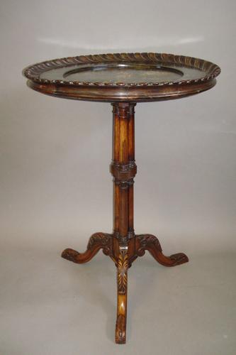 Regency tripod occasional table