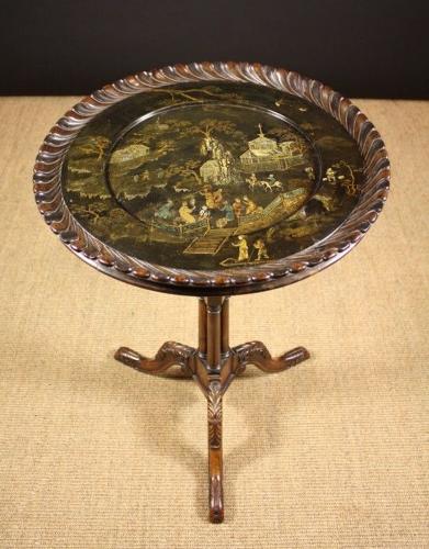 Regency tripod occasional table