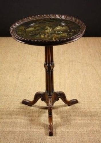 Regency tripod occasional table