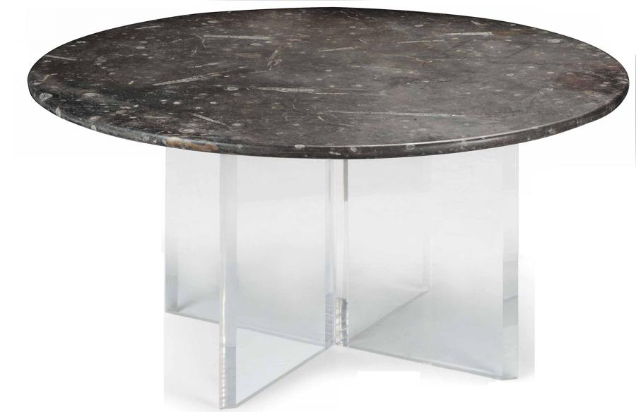 C19th marble table top