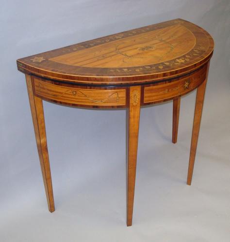 George III card table