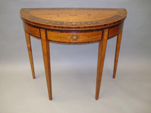 George III card table
