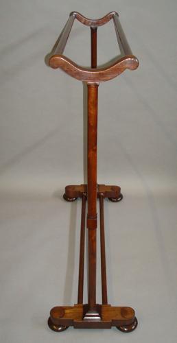 Regency mahogany towel rail