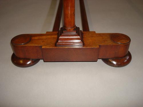 Regency mahogany towel rail