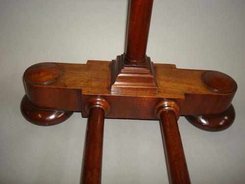 Regency mahogany towel rail