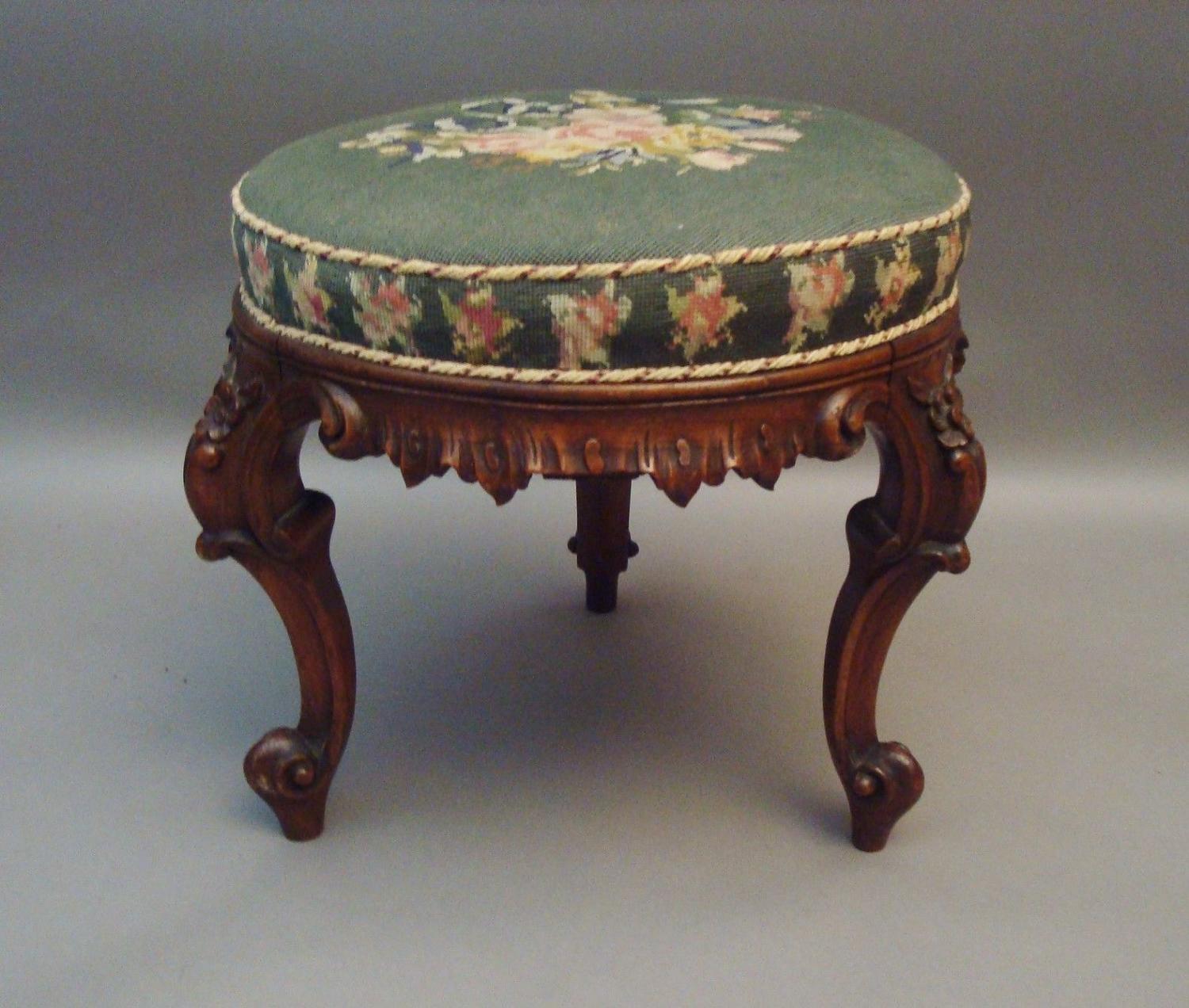 Victorian circular stool