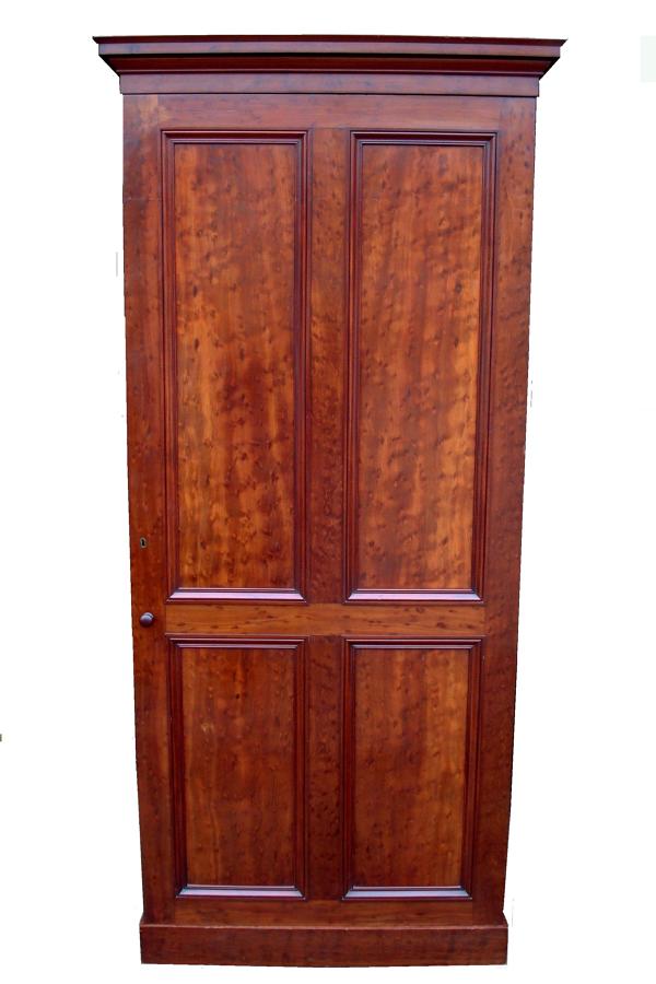 George IV mahogany hall cupboard