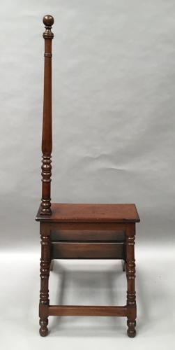 Regency set of mahogany library steps