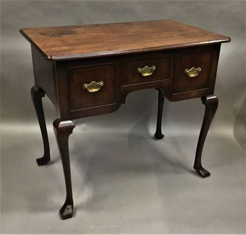 George II mahogany lowboy