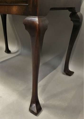George II mahogany lowboy