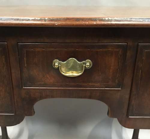 George II mahogany lowboy