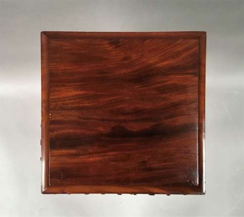 C19th neoclassical mahogany pedestal
