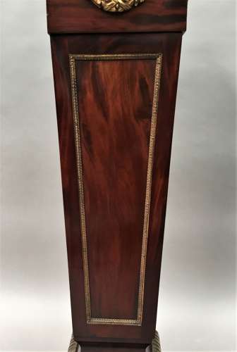 C19th neoclassical mahogany pedestal