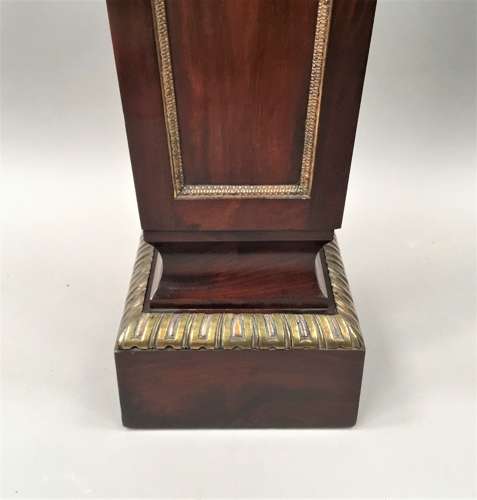C19th neoclassical mahogany pedestal