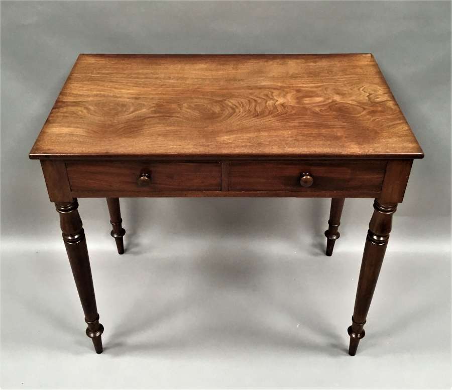 Regency mahogany side table