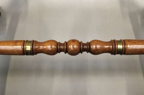 Smart Regency rosewood brass mounted centre table