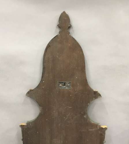 C19th large pair of neoclassical painted wall plaques / dummy boards