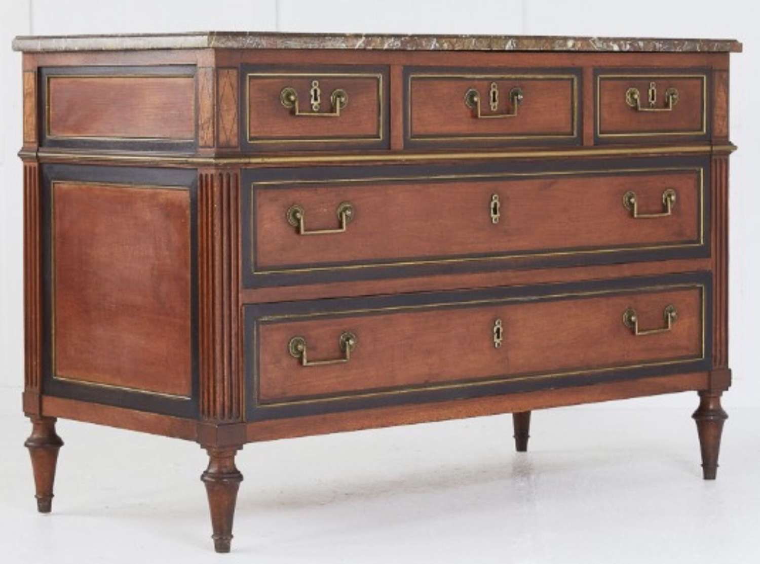 C18th French Louis XVI cherrywood commode