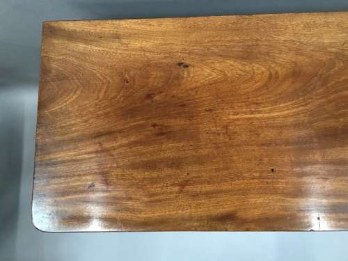 Irish Regency mahogany side cabinet / bookcase