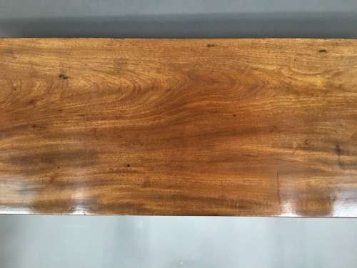 Irish Regency mahogany side cabinet / bookcase
