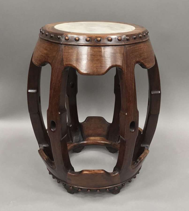 C19th Chinese Hongmu low occasional table / stand