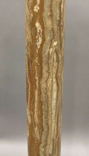 A splendid C19th pair of marble and ormolu pedestal columns