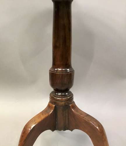 Rare C18th Chinese Huanghuali tripod table