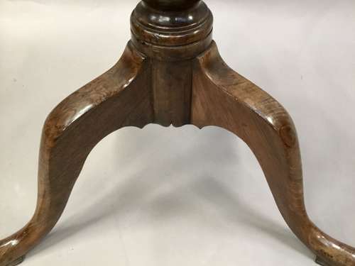 Rare C18th Chinese Huanghuali tripod table