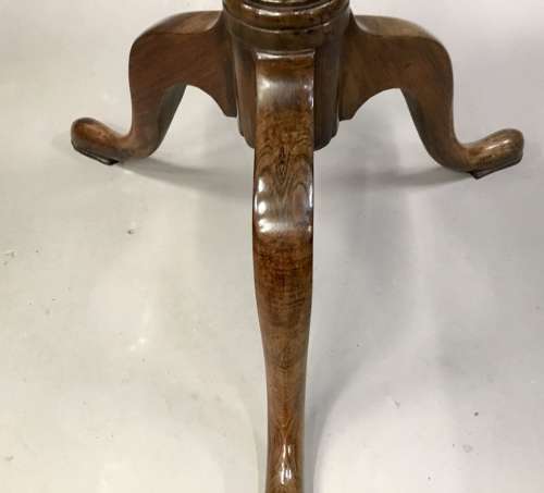 Rare C18th Chinese Huanghuali tripod table