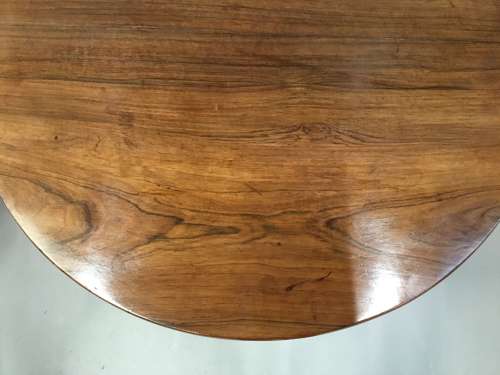 Rare C18th Chinese Huanghuali tripod table