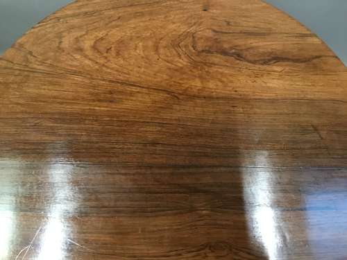 Rare C18th Chinese Huanghuali tripod table