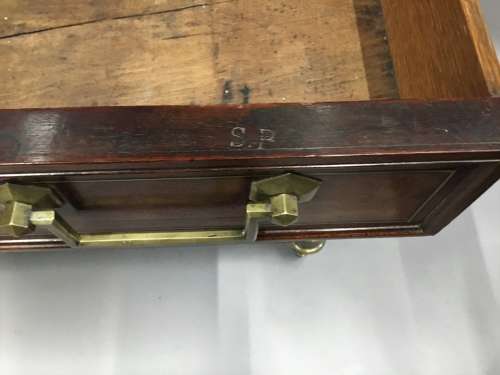 Late C18th Louis XVI neoclassical figured mahogany commode
