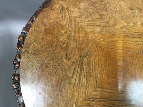 George IV Irish pollard oak tripod occasional table