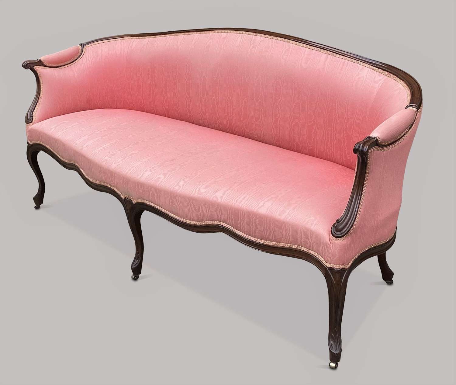 Elegant George III Hepplewhite mahogany sette / sofa
