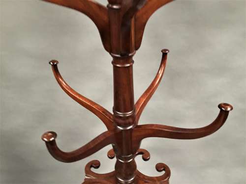 Impressive Regency mahogany hat and coat hall stand