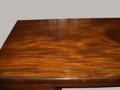 Exceptional Regency mahogany neo classical side table / serving table