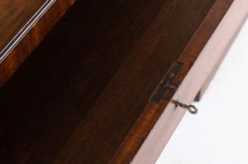 Exceptional Regency mahogany neo classical side table / serving table