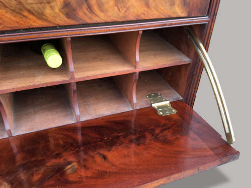 Excellent quality C19th mahogany haberdashery cabinet / office cabinet