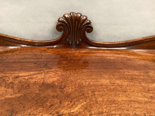 Good Regency pollard and burr oak side cabinet