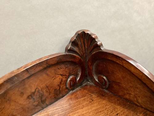 Good Regency pollard and burr oak side cabinet