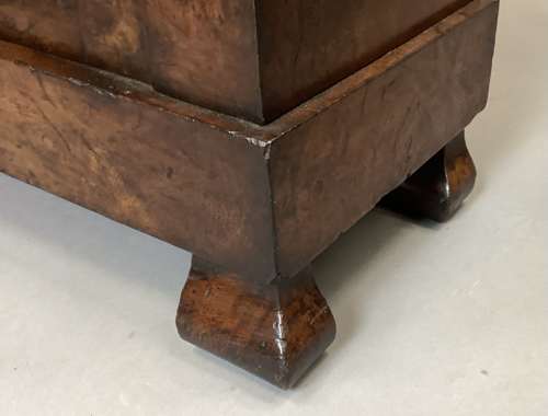 Good Regency pollard and burr oak side cabinet